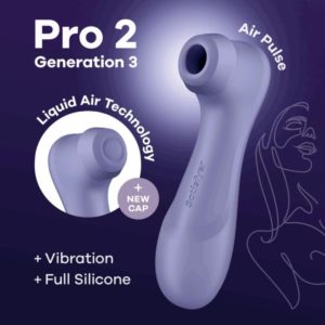 Bluetooth/App клиторальный стимулятор Pro 2 Generation 3 with Liquid Air